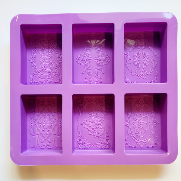 Silicone Soap Mold Purple
