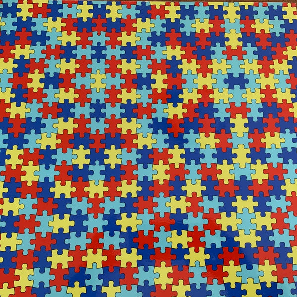 Patterns Autism Awareness Puzzle