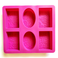 Silicone Soap Mold Pink
