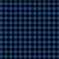 Blue Buffalo Plaid Permanent Vinyl