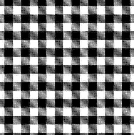 Patterns® Buffalo Plaid Black & White