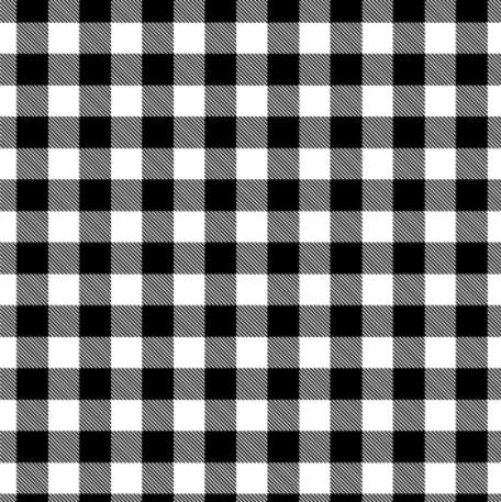 Patterns® Buffalo Plaid Black & White