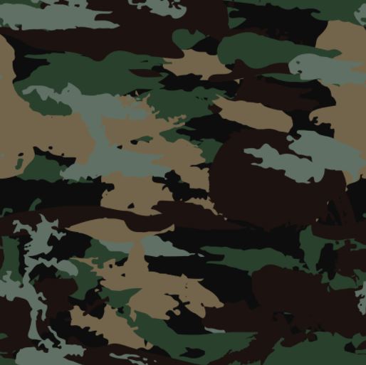 Camo Permanent Vinyl