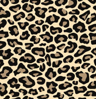 Tan Leopard Permanent Vinyl
