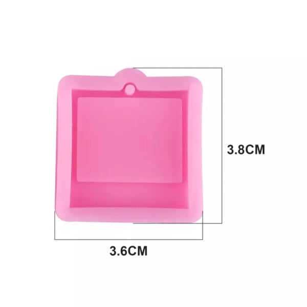 Silicone Frame Keychain mold