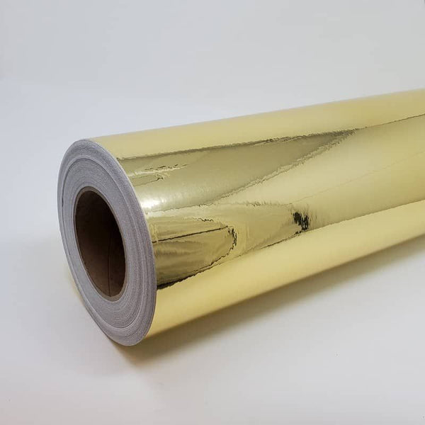 Gemstone Chrome Polish Gold Vinyl